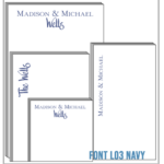Note Pads Personalized - Couples, Family - Image 3