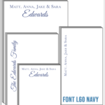Note Pads Personalized - Couples, Family - Image 7