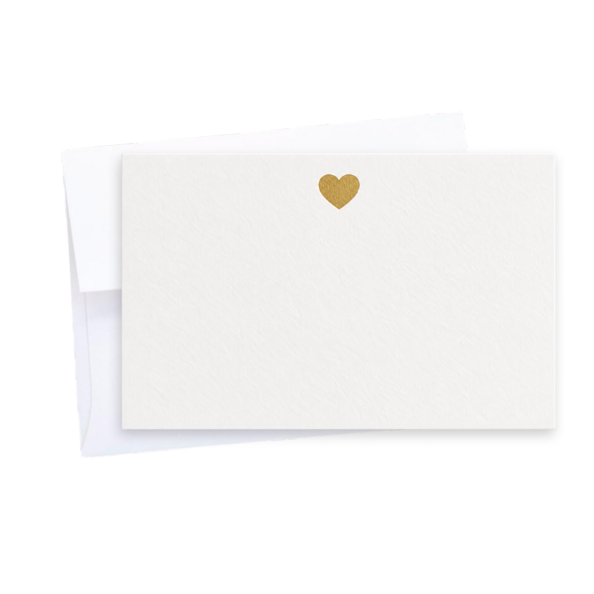 Gold-Foil-Heart-Personalized-Note-Cards.webp gold foil heart personalized note card