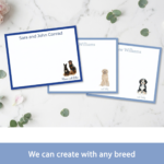 Personalized Dog Note Cards | Custom Dog Stationery - Image 2