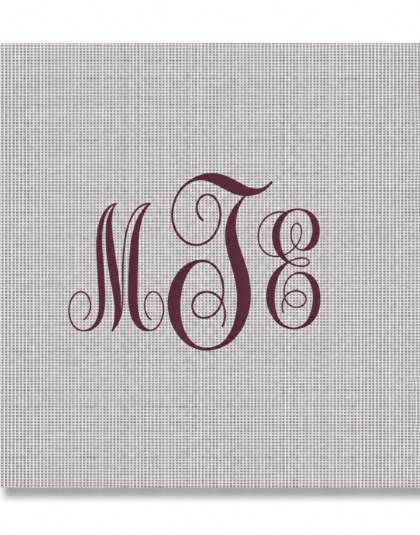 Personalized Elegance Cocktail Napkins