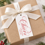 Elegant Cheers Gift with Evergreen Accents
