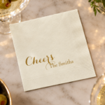 Personalized Cheers Cocktail Napkins - Image 3