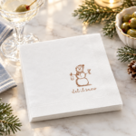 Let It Snow Snowman Cocktail Napkins